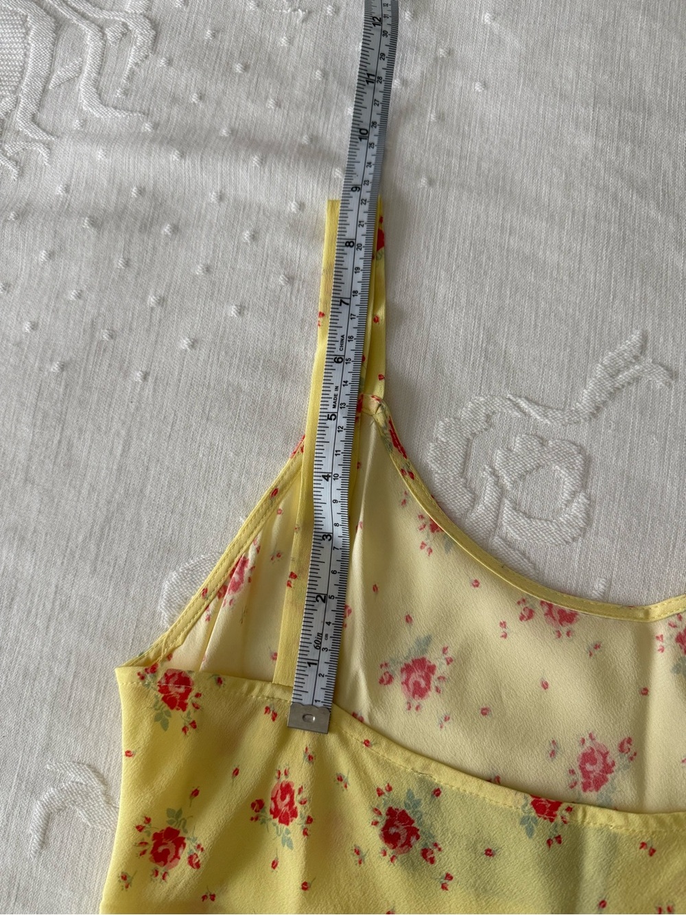 Realisation Par Yellow Dress with Red Floral Design - Picture 9 of 10